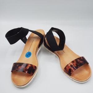DOLCE VITA VIVIAN ANIMAL PRINT WOMEN SANDAL SZ 10